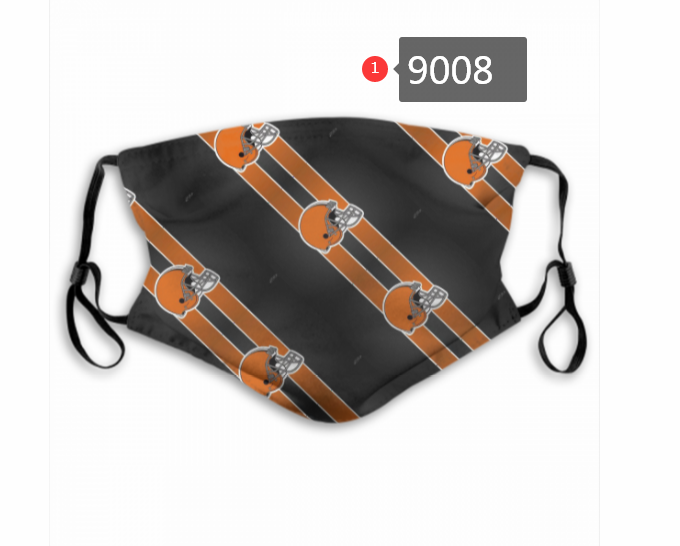 2020 NFL Cleveland Browns #3 Dust mask with filter